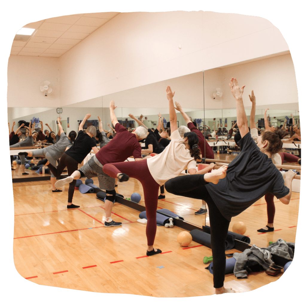 barre classes at bethany athletic club