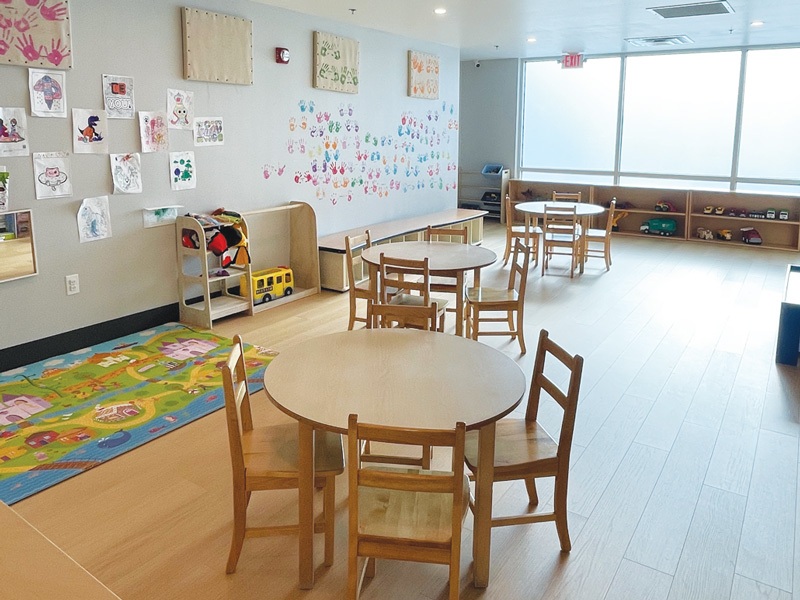 Kid Central Space at Bethany Athletic Club in Portland Oregon