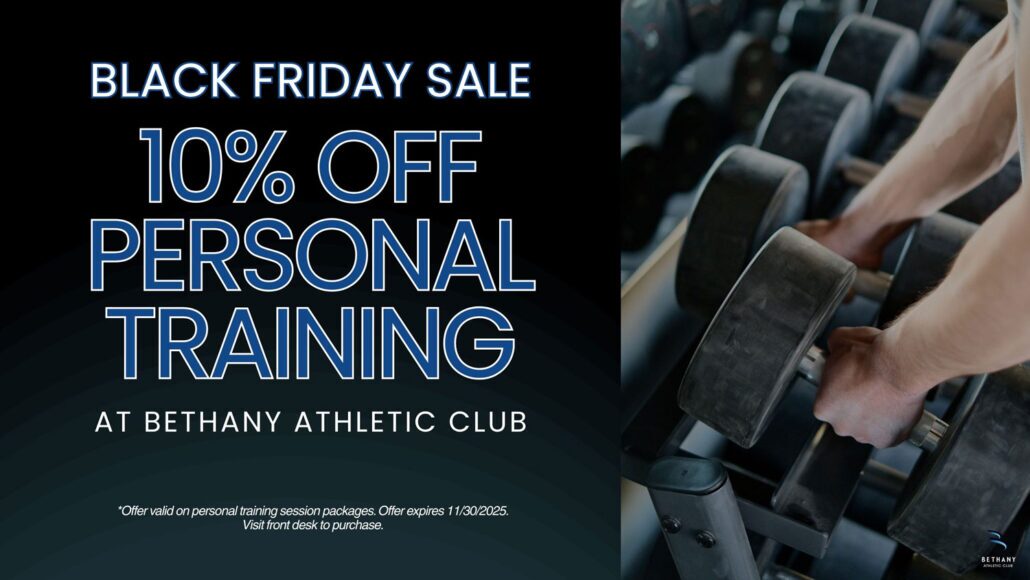 Black Friday Promo at Bethany Athletic Club in Portland Oregon