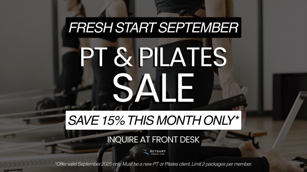 Personal Training & Pilates Specials at Bethany Athletic Club in Portland Oregon